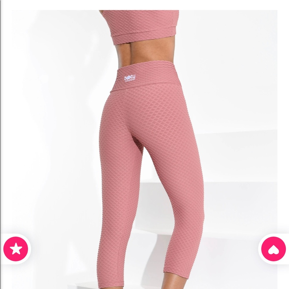 Croco Skin Rose Leggings